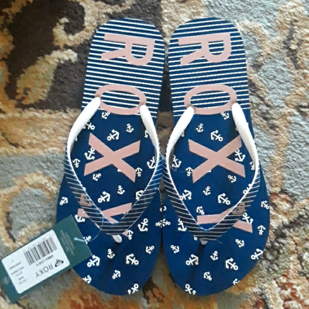 6x*Host Pick*Roxy adorable flip flop sandals - Picture 14 of 16